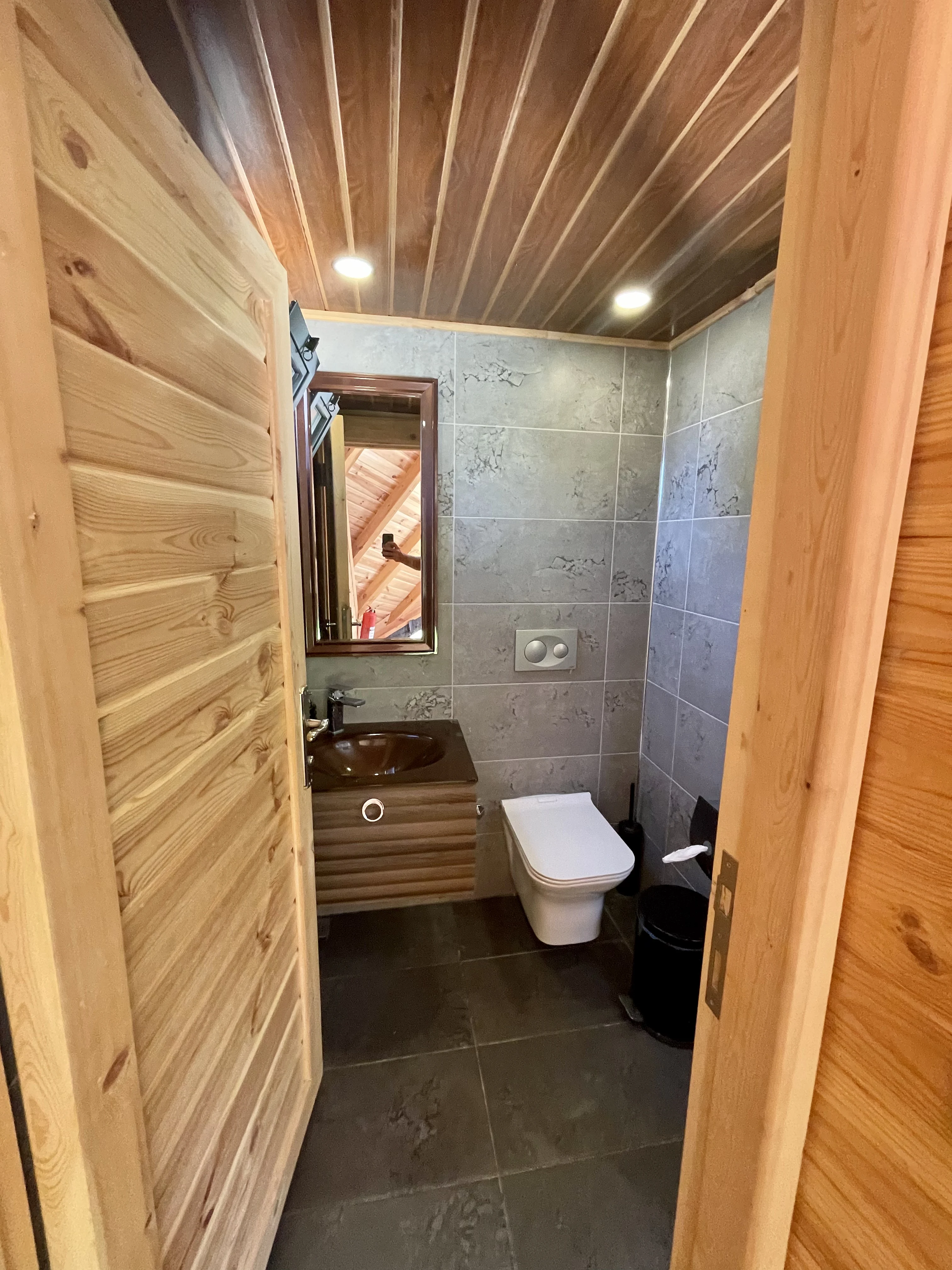 Jakuzili Asma Şömineli Bungalov - 201/202 5